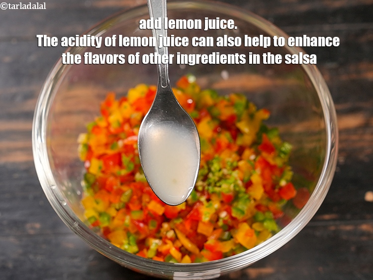 Step 7 – Add &frac12; tsp <a href="https://www.tarladalal.com/glossary-lemon-juice-numbi-ka-ras-nimbu-ka-juice-471i">lemon juice</a>. The acidity of lemon juice can also help to …