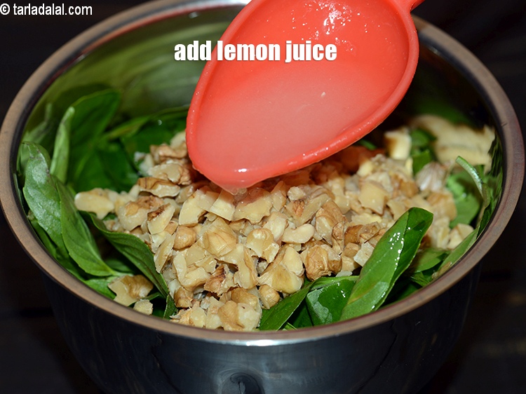 Step 7 – Add 1 tbsp <a href="https://www.tarladalal.com/glossary-lemon-juice-numbi-ka-ras-nimbu-ka-juice-471i">lemon juice</a>.