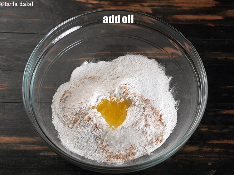 Step 7 – Add 1 tbsp oil.
