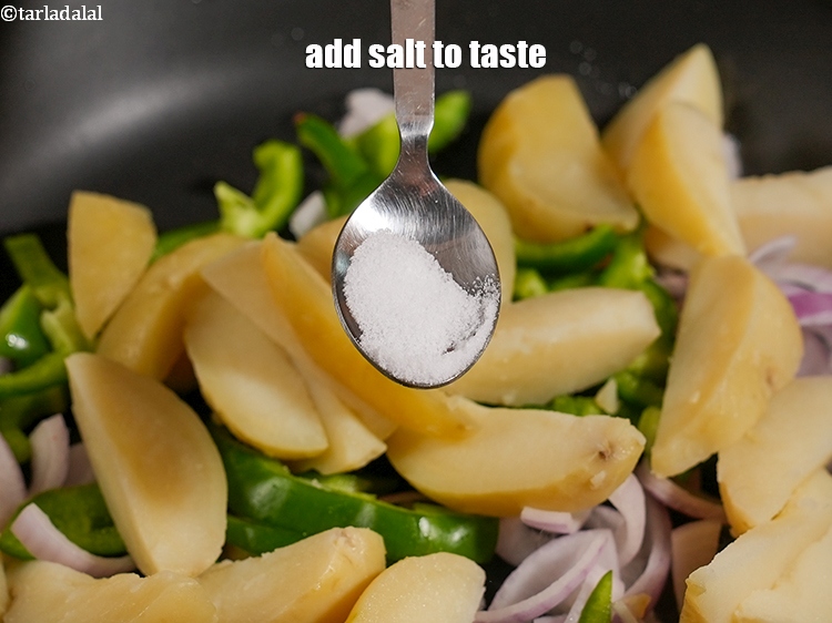 Step 7 – Add salt to taste.