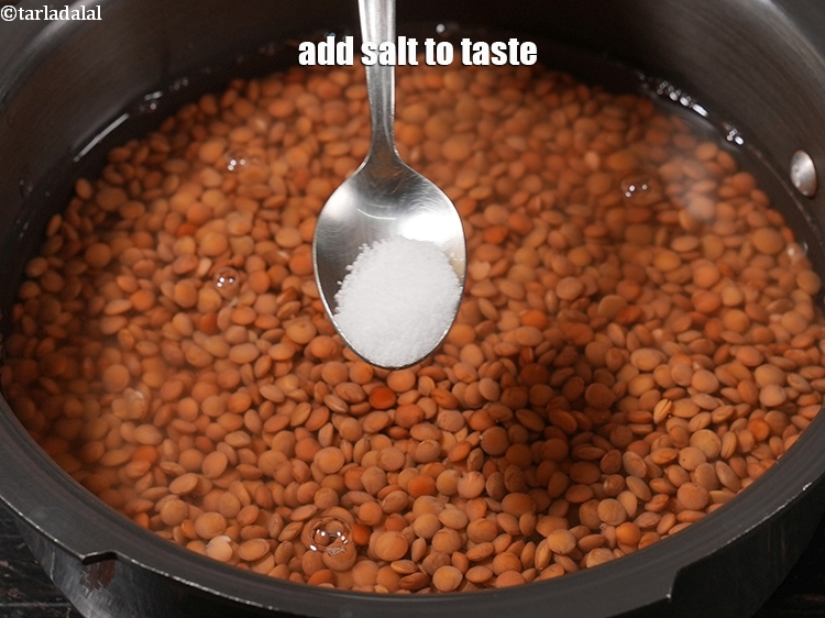 Step 7 – Add salt to taste.