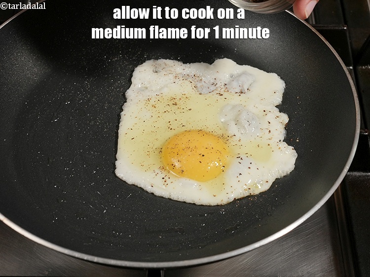 Step 7 – Allow it to cook on a medium flame for 1 minute.
