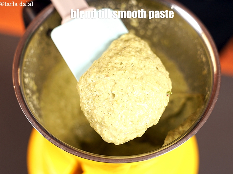 Step 7 – Blend it into a smooth paste.