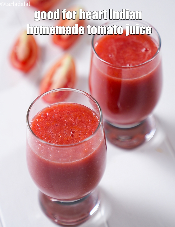 Step 15 – Serve <strong>lycopene rich tomato juice | good for heart Indian homemade tomato juice | anti …