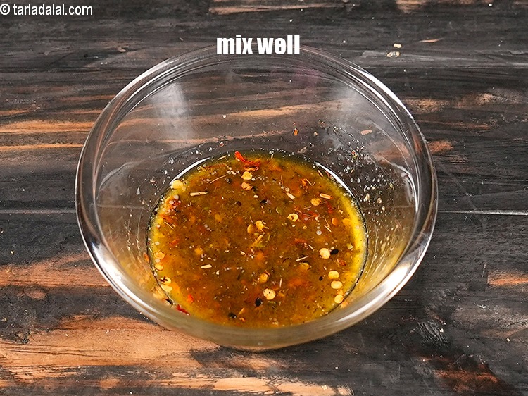 Step 10 – Mix well and keep aside.