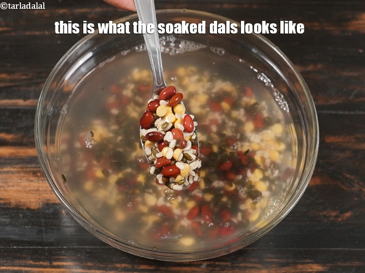 Step 7 – <p>This is what the soaked dals looks like.</p>