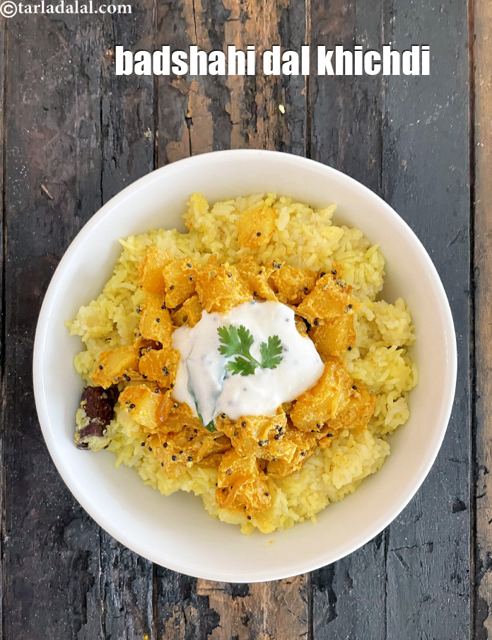 स्टेप 64 – <strong>बादशाही खिचड़ी</strong> को | <strong>बादशाही दाल खिचड़ी | शाही मसाला …