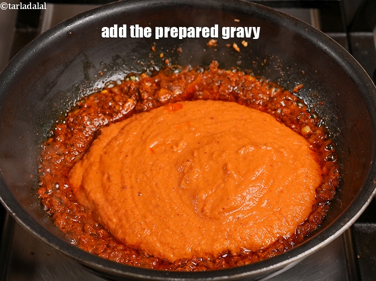 Step 56 – Add the prepared gravy.