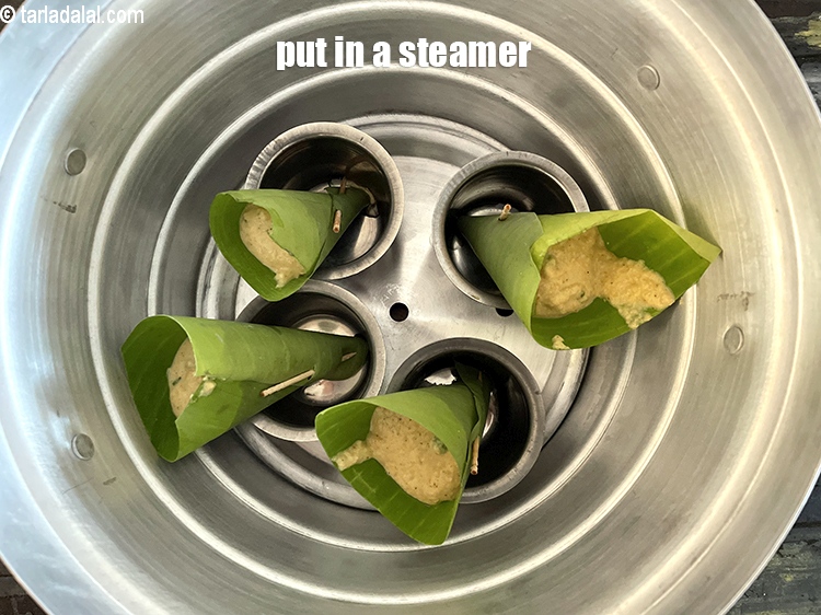 Step 57 – Put in a steamer.&nbsp;