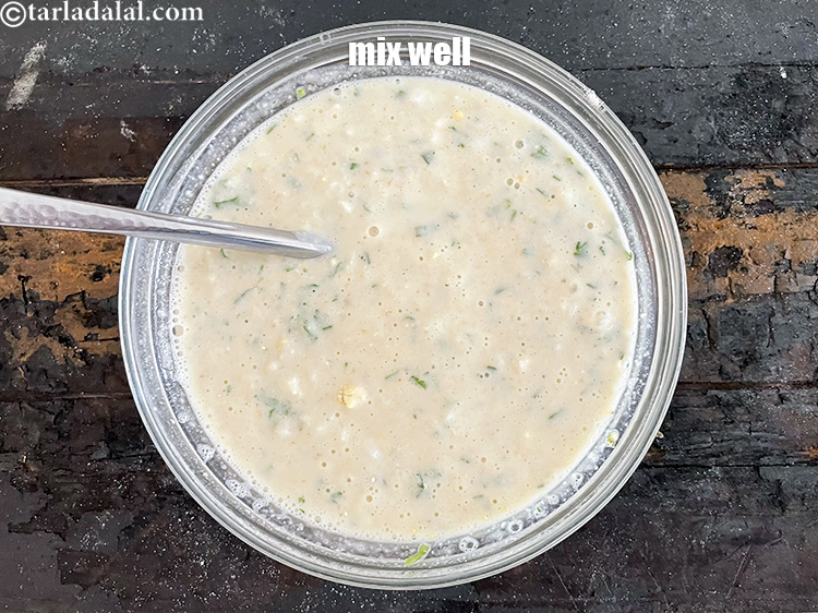 स्टेप 28 – अच्छी तरह मिलाएं।