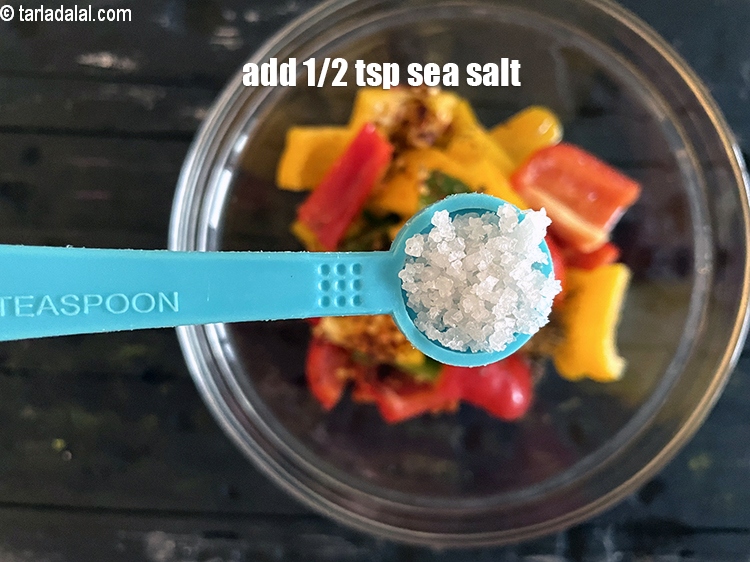 Step 8 – Add&nbsp;<meta charset="UTF-8" />1/2 tsp&nbsp;<a href="glossary-sea-salt-khada-namak-421i">sea salt (khada namak)</a>.