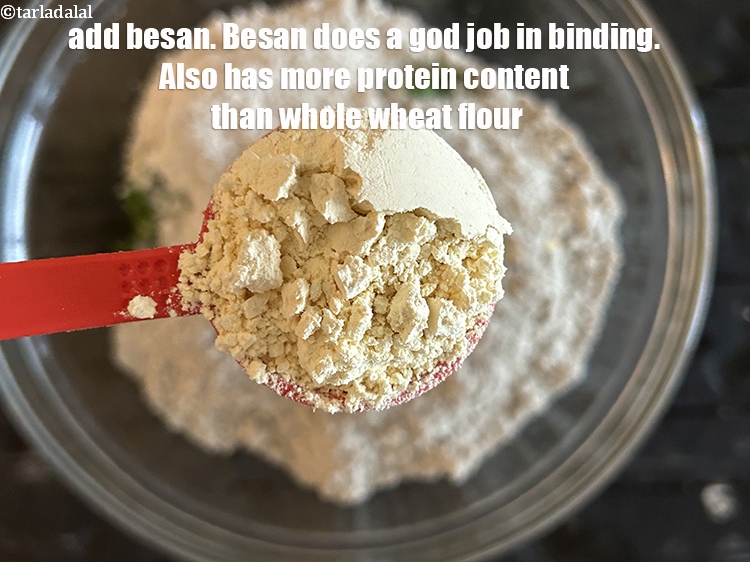 Step 8 – Add 1/4 cup besan.&nbsp;In addition to binding the batter, <strong>besan</strong> also helps to give uttapam …