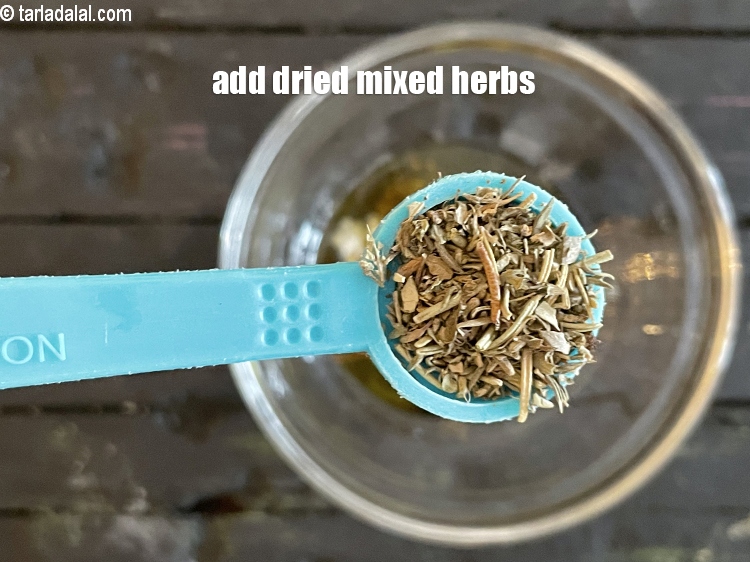 Step 11 – Add&nbsp;<meta charset="UTF-8" />1/2 tsp&nbsp;<a href="glossary-dried-mixed-herbs-466i">dried mixed herbs</a>.