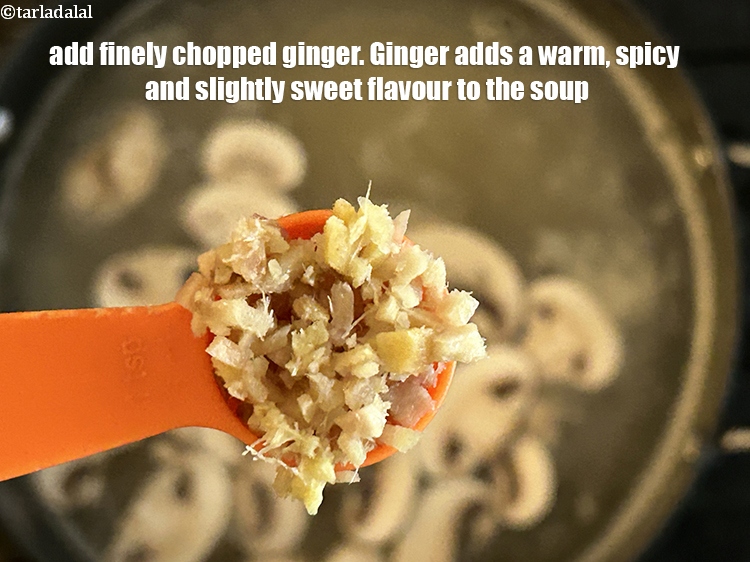 Step 10 – Add&nbsp;<meta charset="UTF-8" />1 tsp&nbsp;finely&nbsp;<a href="glossary-chopped-ginger-786i">chopped ginger (adrak)</a>.&nbsp;ginger adds a warm, spicy, and slightly sweet flavor …