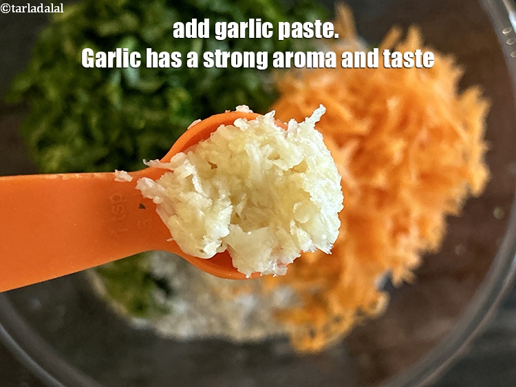 Step 8 – Add&nbsp;<meta charset="UTF-8" />1 tsp&nbsp;<a href="glossary-garlic-paste-lehsun-ki-paste-lahsun-ki-paste-350i">garlic (lehsun) paste</a>.&nbsp;Garlic has a strong, characteristic aroma and taste that …