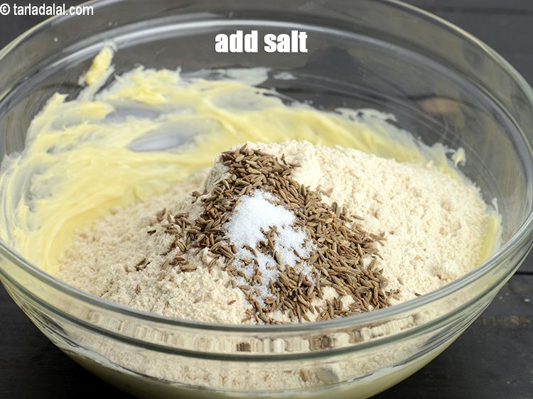 Step 7 – Add &frac12; tsp salt.