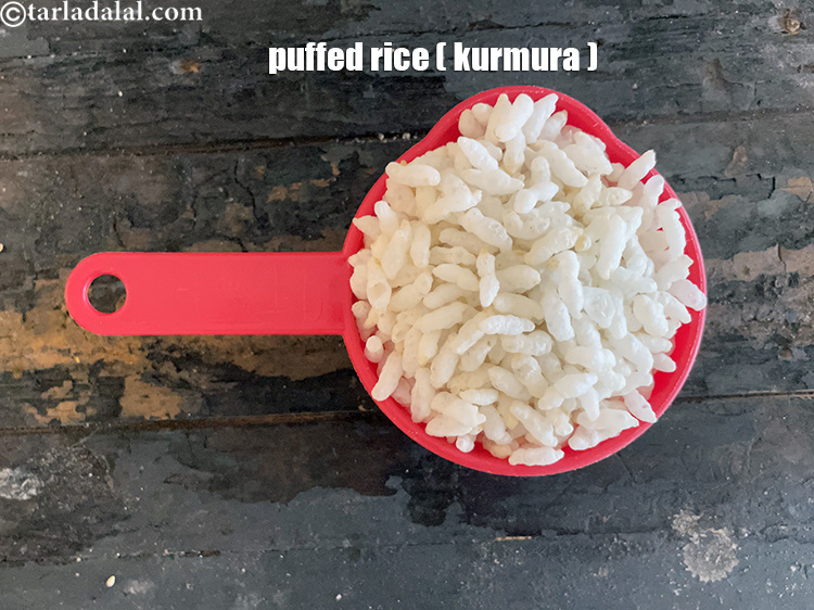 स्टेप 3 – यह मुरमुरे कुछ इस तरह दिखते है।