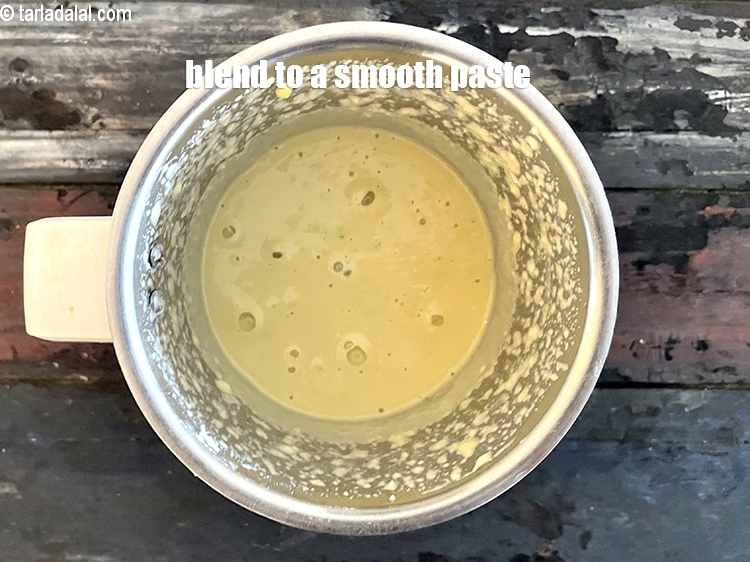 Step 15 – Blend&nbsp;to a smooth paste.