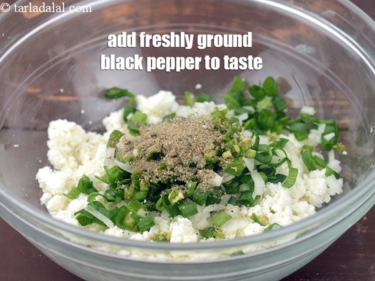 Step 7 – Add freshly ground black pepper to taste.