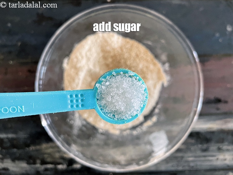 Step 7 – Add&nbsp;<meta charset="UTF-8" />1/2 tsp&nbsp;<a href="glossary-sugar-chini-shakkar-278i">sugar</a>.