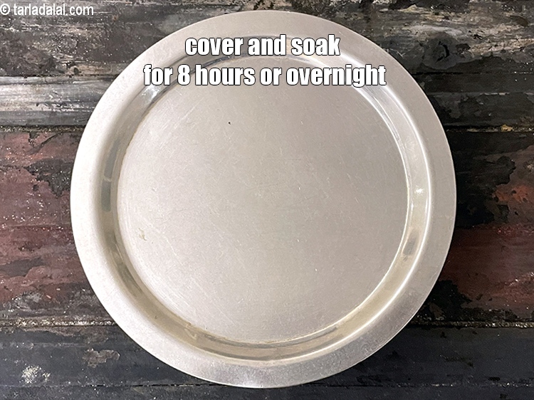 Step 16 – Cover and soak sangri for 8 hours or overnight.