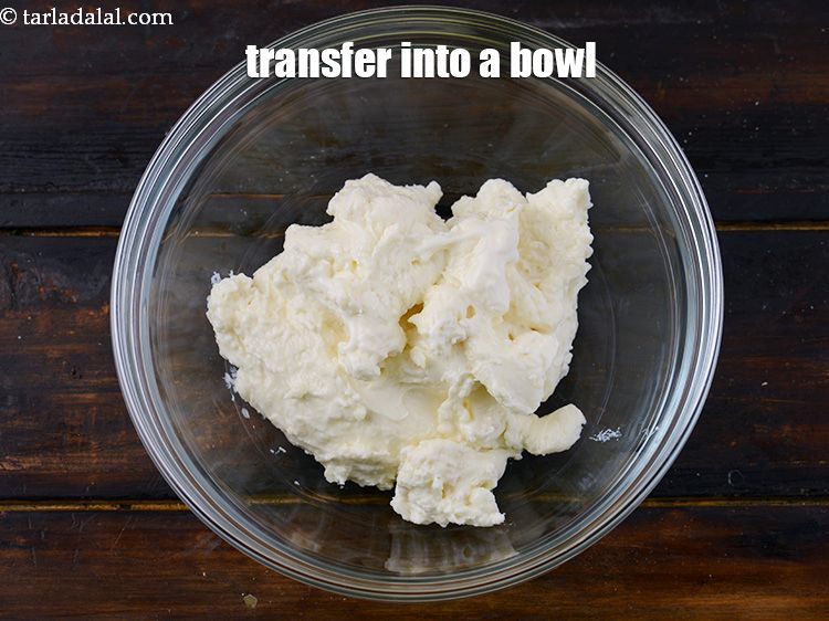 Step 7 – Transfer the mixture into a deep bowl.