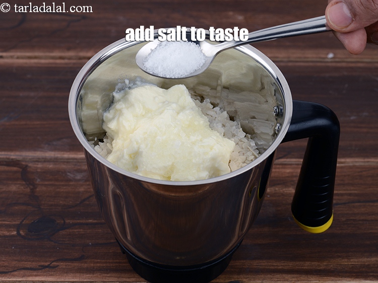 Step 7 – Add salt to taste.