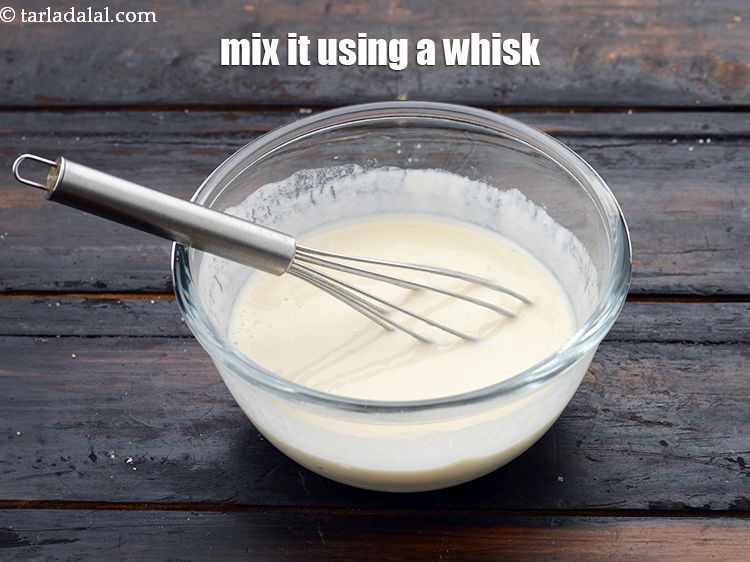 Step 7 – Mix it well using a whisk. Use as required.&nbsp;