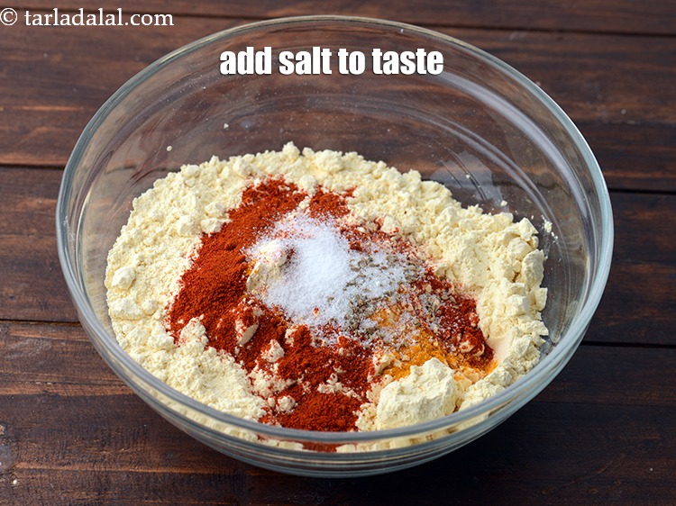 Step 7 – Add salt to taste.