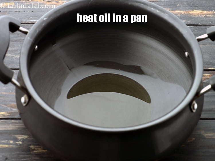 Step 8 – To make <strong>masale bhat recipe | Maharashtrian masala bhat | Indian style masala rice</strong>, heat …