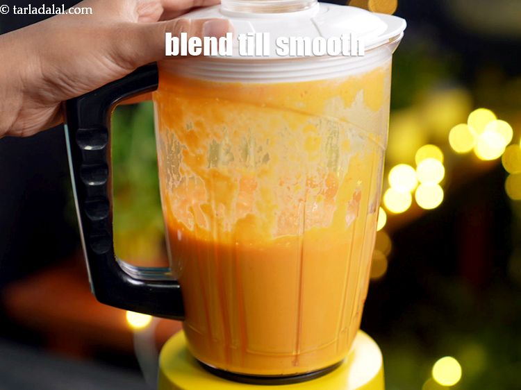 स्टेप 7 – चिकना होने तक मिलाएँ और एक तरफ रख दें।&nbsp;