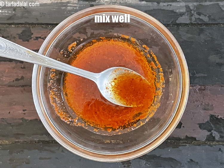 Step 14 – Mix well.