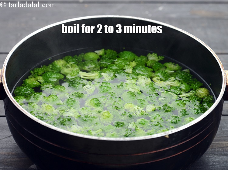 Step 7 – Boil for 2 to 3 minutes.