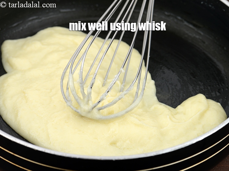 Step 7 – Mix well using a whisk.