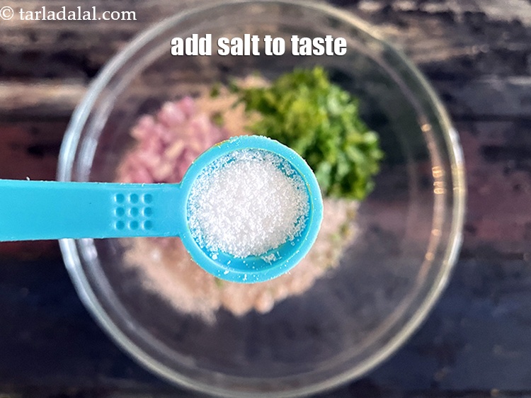 Step 9 – Add salt to taste. We added 1/4 tsp salt.