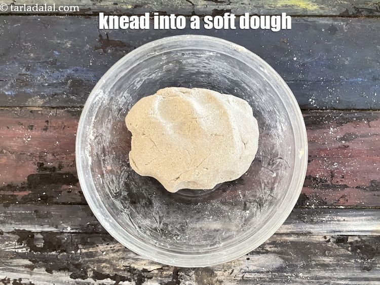 Step 16 – Knead into a soft dough.