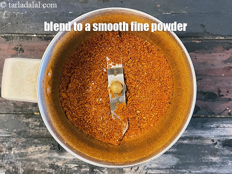 Step 8 – <meta charset="UTF-8" />Blend in a mixer to a smooth fine powder.