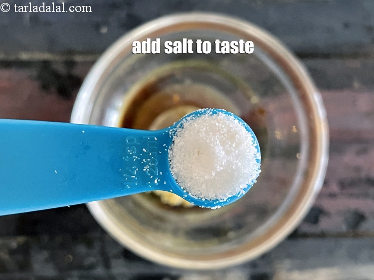 Step 12 – Add salt to taste. We added 1/4&nbsp;tsp salt.