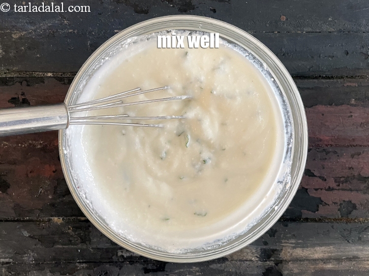 Step 16 – Mix well.