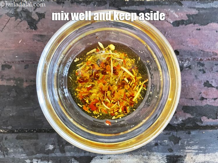 Step 18 – Mix well and keep aside.&nbsp;