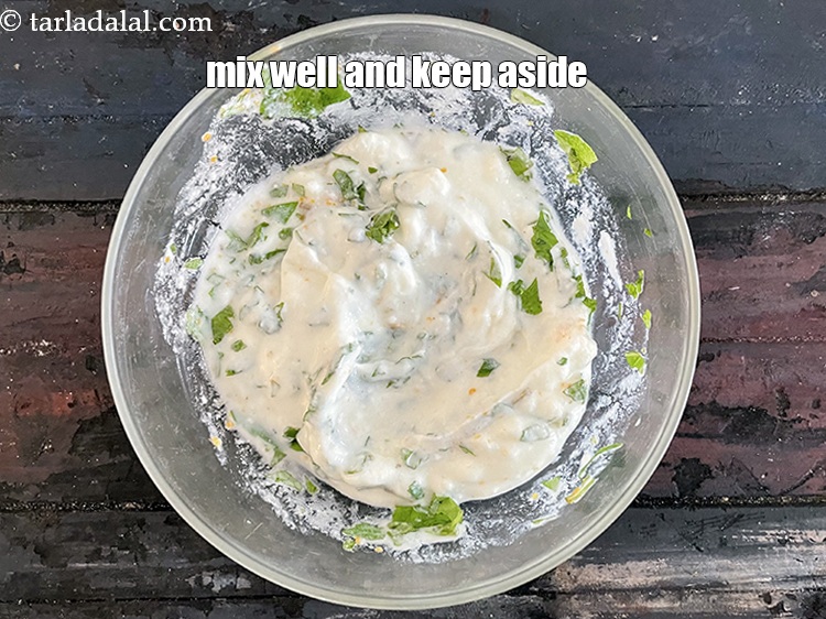 Step 20 – Mix well and keep aside.