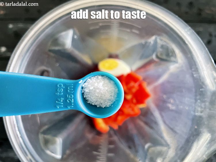 Step 8 – Add salt to taste.