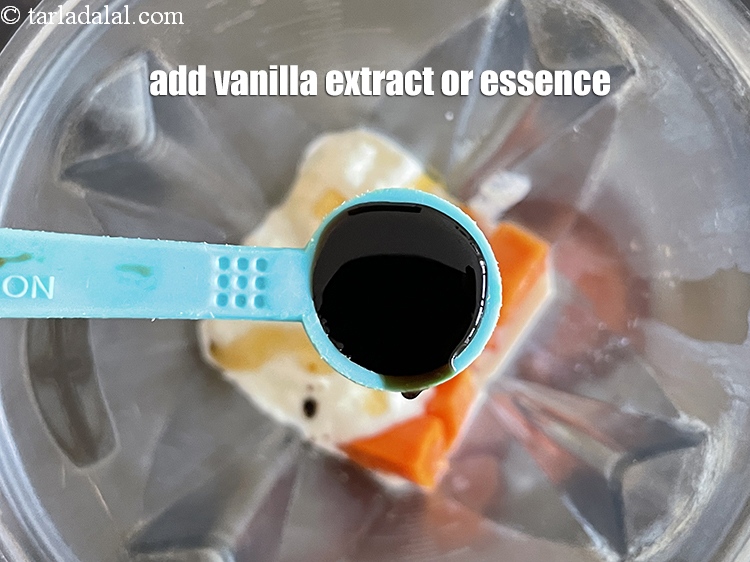 Step 10 – Add 1/2 tsp vanilla extract or essence.&nbsp;