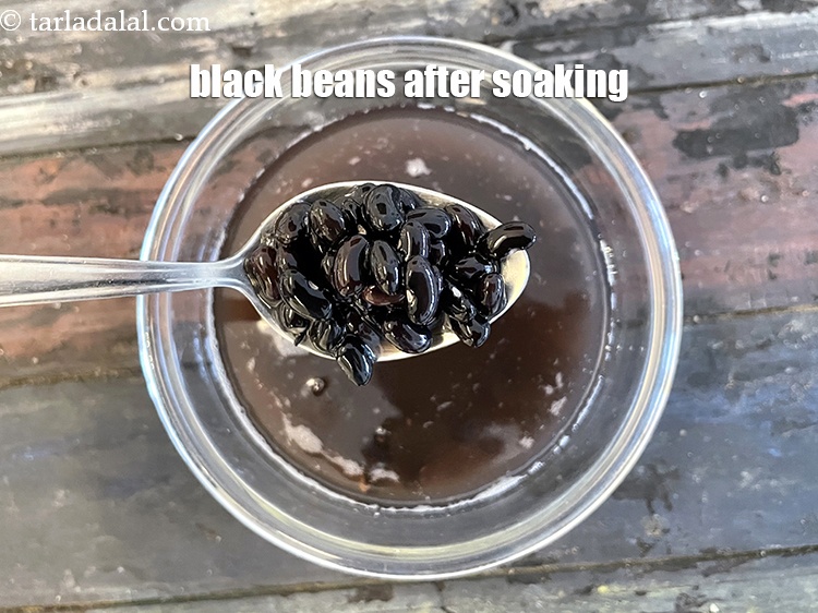 Step 7 – This is what the black beans look like after soaking.&nbsp;