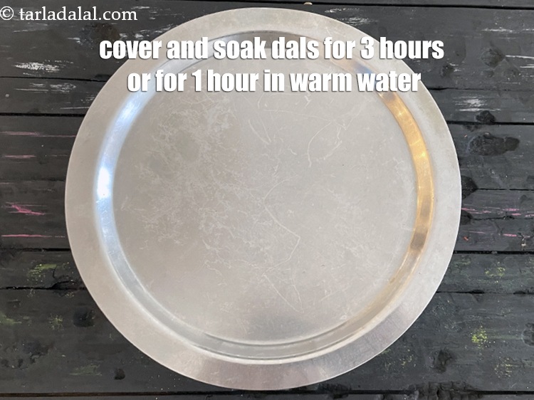 Step 8 – Cover and soak for 3 hours or use warm water and soak for 1 hour.