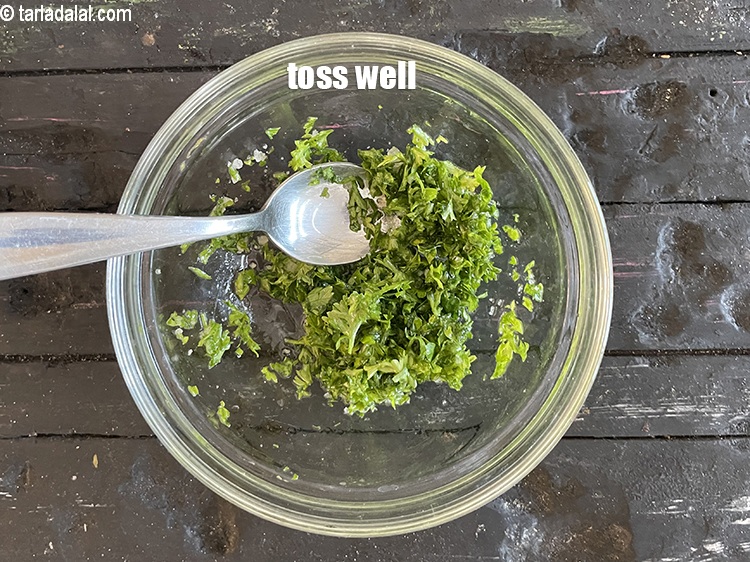 Step 8 – Toss well.