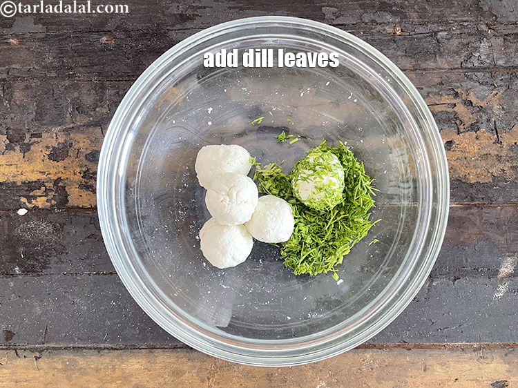 Step 11 – <html><head></head><body><p>Add&nbsp;2 tbsp&nbsp;finely&nbsp;<a href="glossary-chopped-dill-leaves-1849i">chopped dill leaves</a>.</p></body></html>