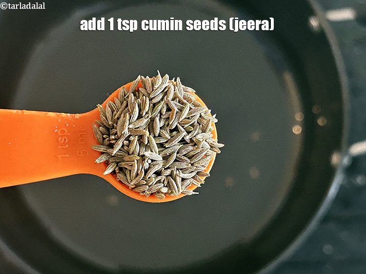 Step 8 – Add&nbsp;<meta charset="UTF-8" />1 tsp&nbsp;<a href="glossary-cumin-seeds-jeera-zeera-381i">cumin seeds (jeera)</a>.