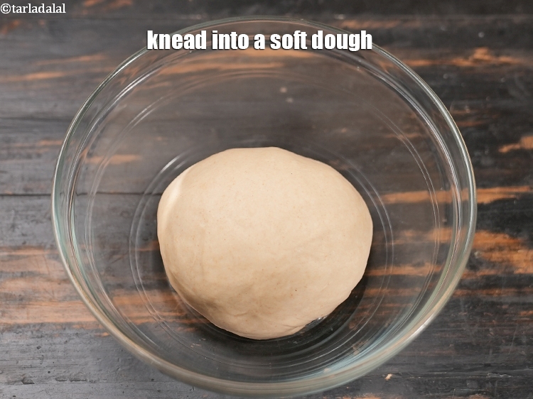 Step 8 – Knead into a soft dough.