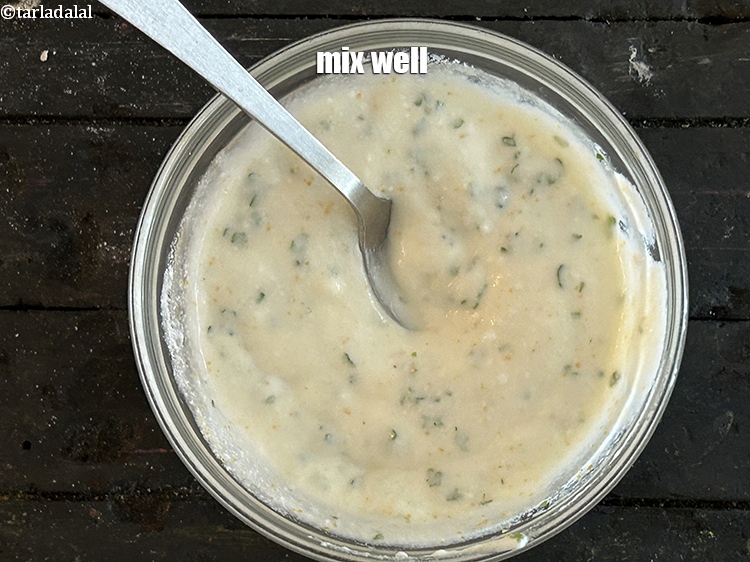 Step 9 – Mix well.&nbsp;